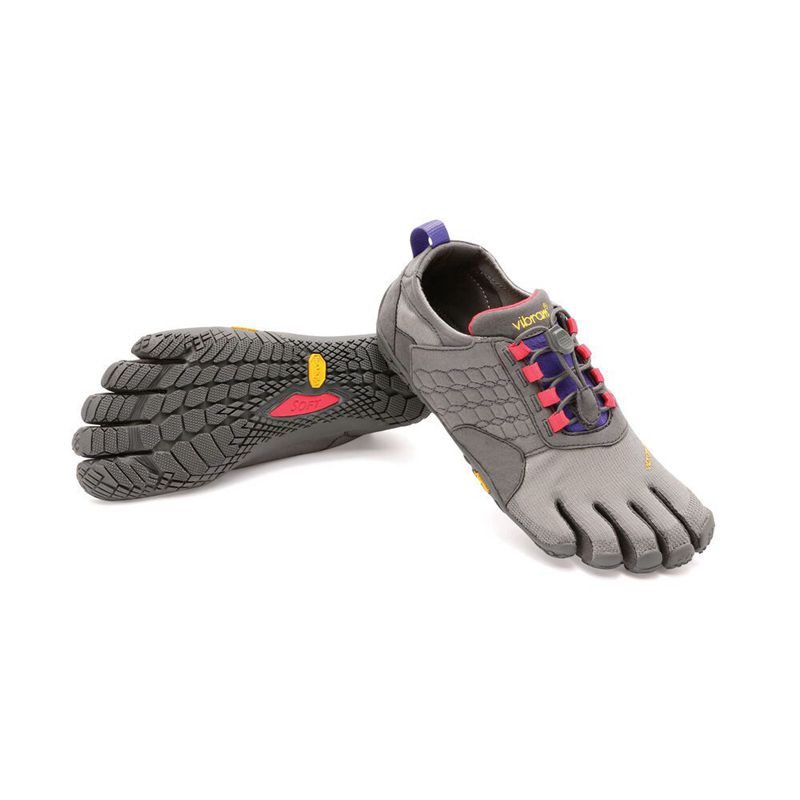 Vibram FiveFingers Trek Ascent Férfi Túracipő - Szürke VURX116